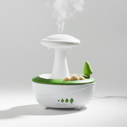 Mushroom Night Light Essential Oil Diffuser